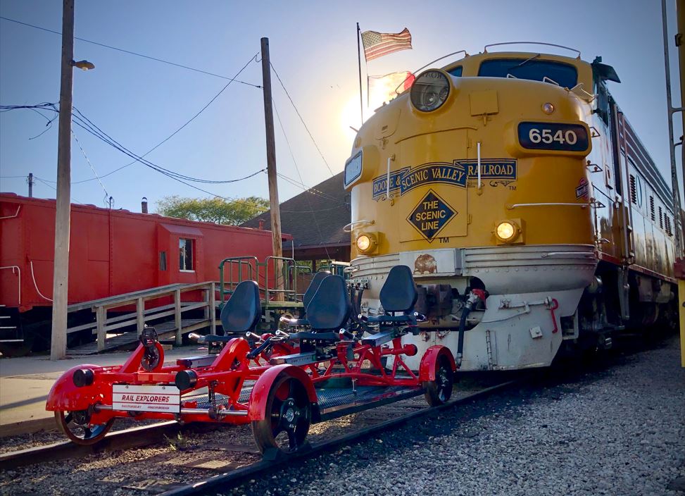 Photo courtesy Rail Explorers USA