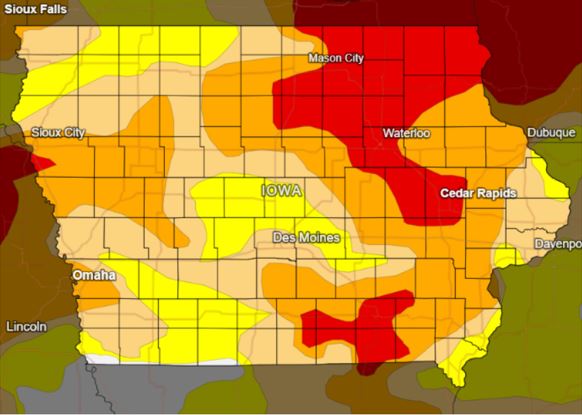 2023-08-31-Drought-Monitor-Map