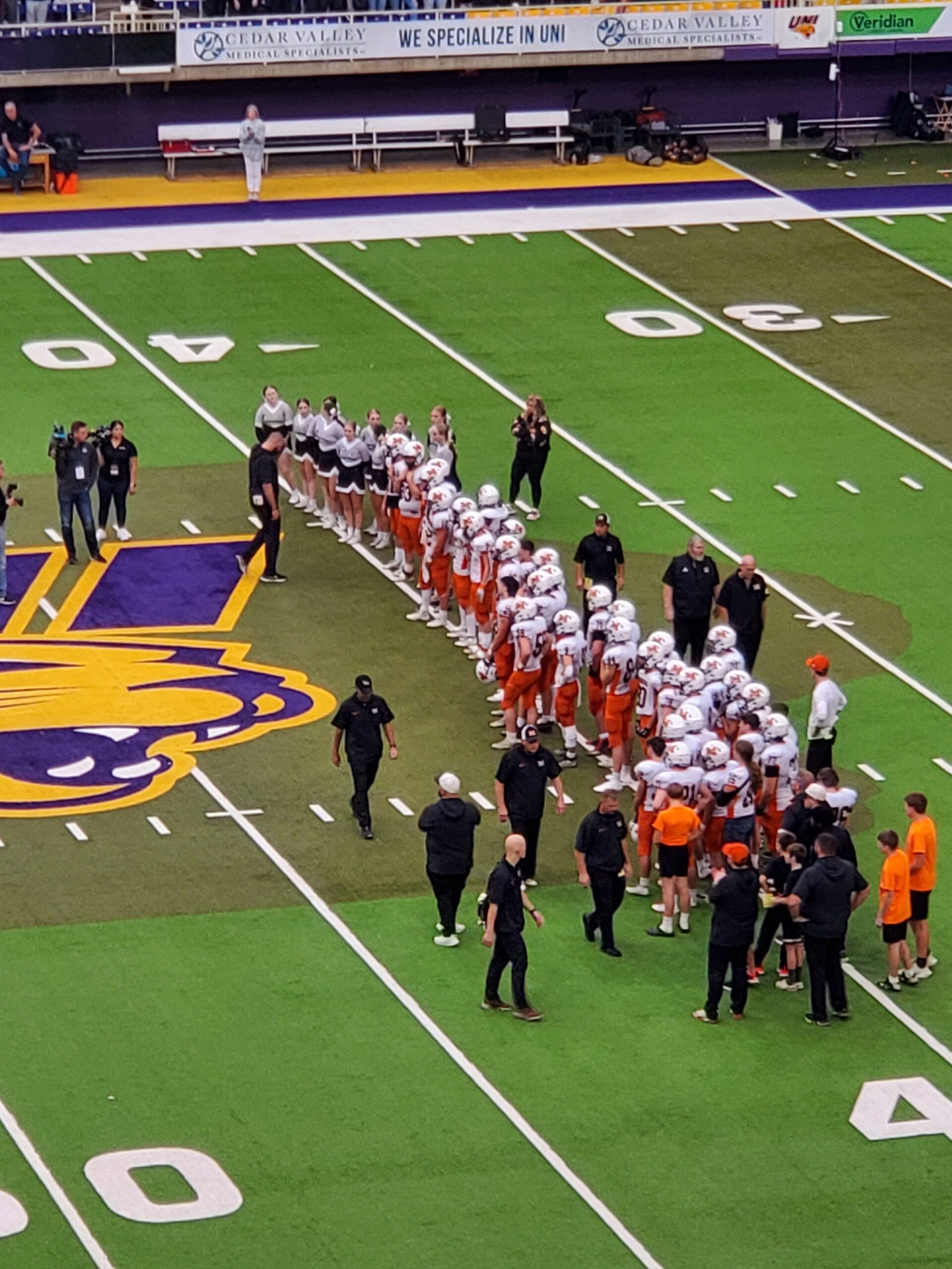 Madrid Receiving Semifinalist Trophy