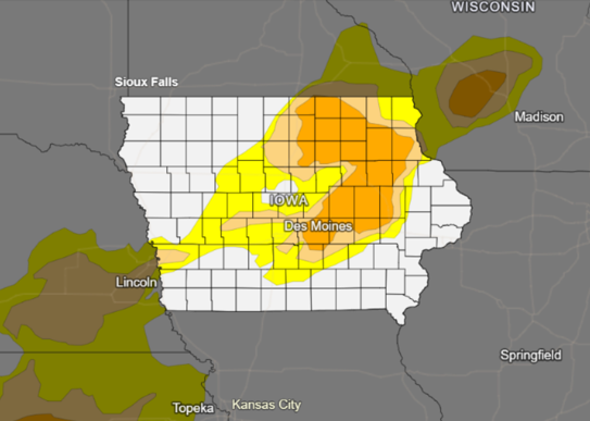 Drought Conditions Improve – KWBG Radio | Boone, Iowa