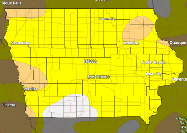 Drought Conditions Continue to Expand Across the State – KWBG Radio ...