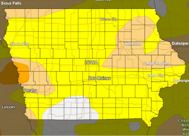 Drought Conditions Continue to Expand Across the State – KWBG Radio ...