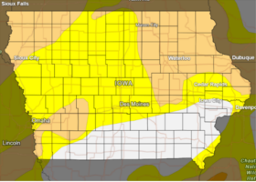 2025 04 03 US Drought Monitor 040125